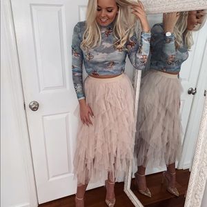 Chic Wish Clever Illusions Skirt